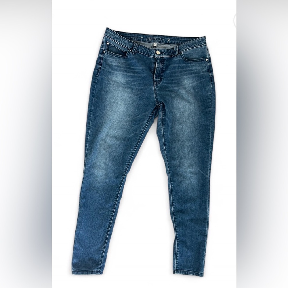 Stylish Denim Jennifer Lopez Women's Skinny Jeans